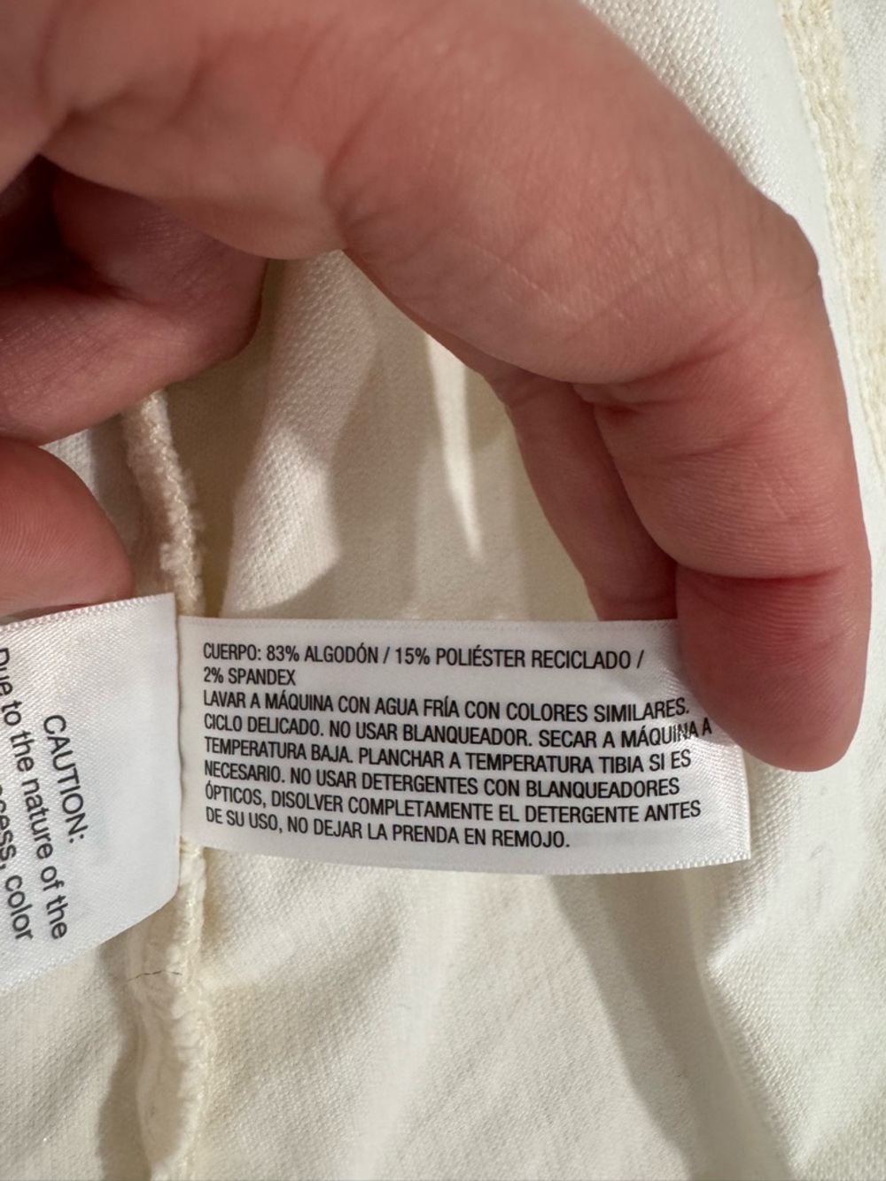 Size M Universal Thread Cream Ribbed Tank Top - Picture 12 of 13